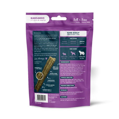 Kangaroo Senior Dental Chews Large