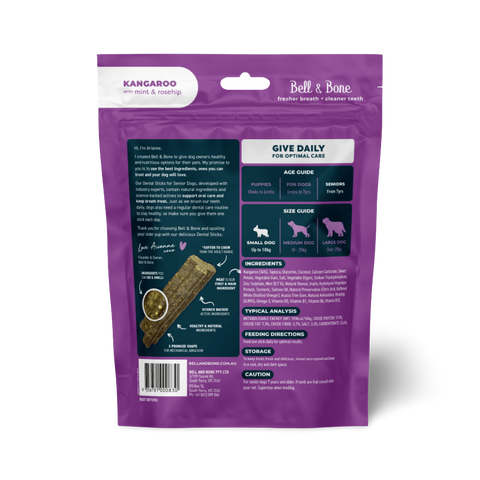 Kangaroo Senior Dental Chews Small