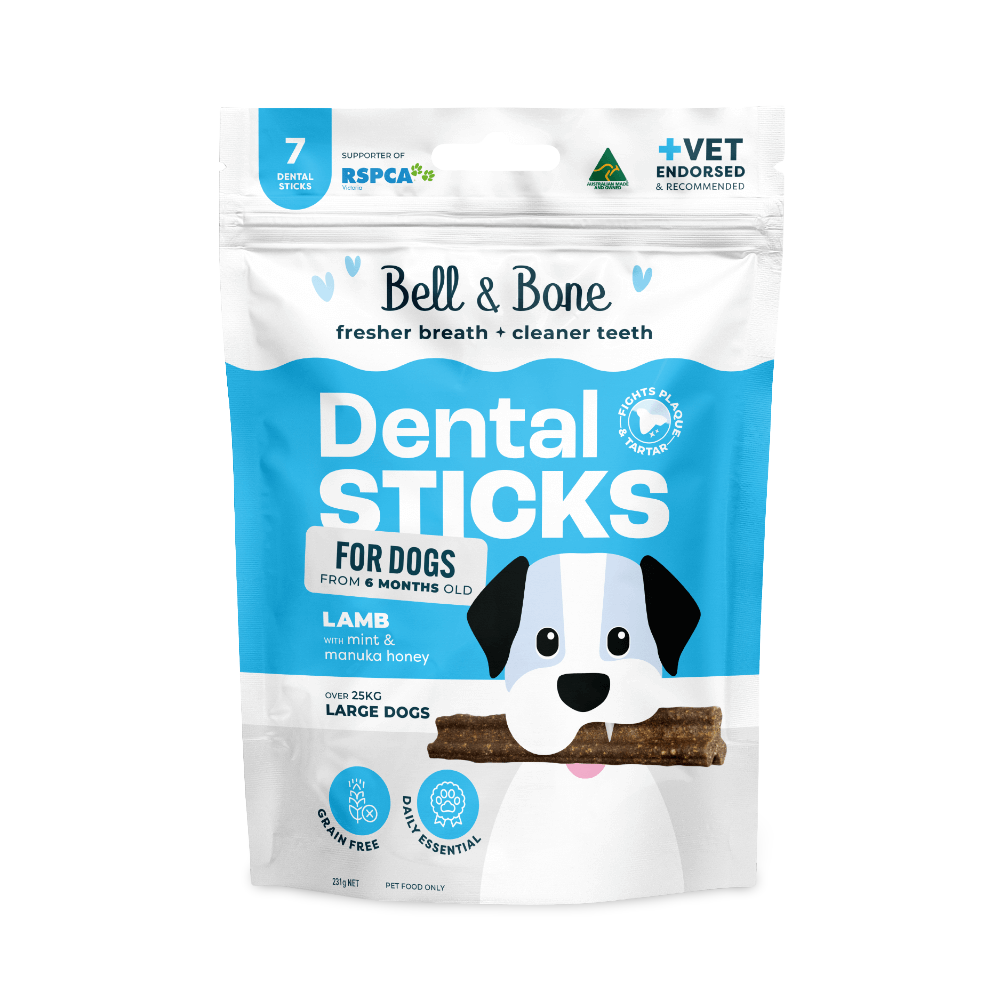 Lamb Mint Manuka Honey Dental Dog Treats Large