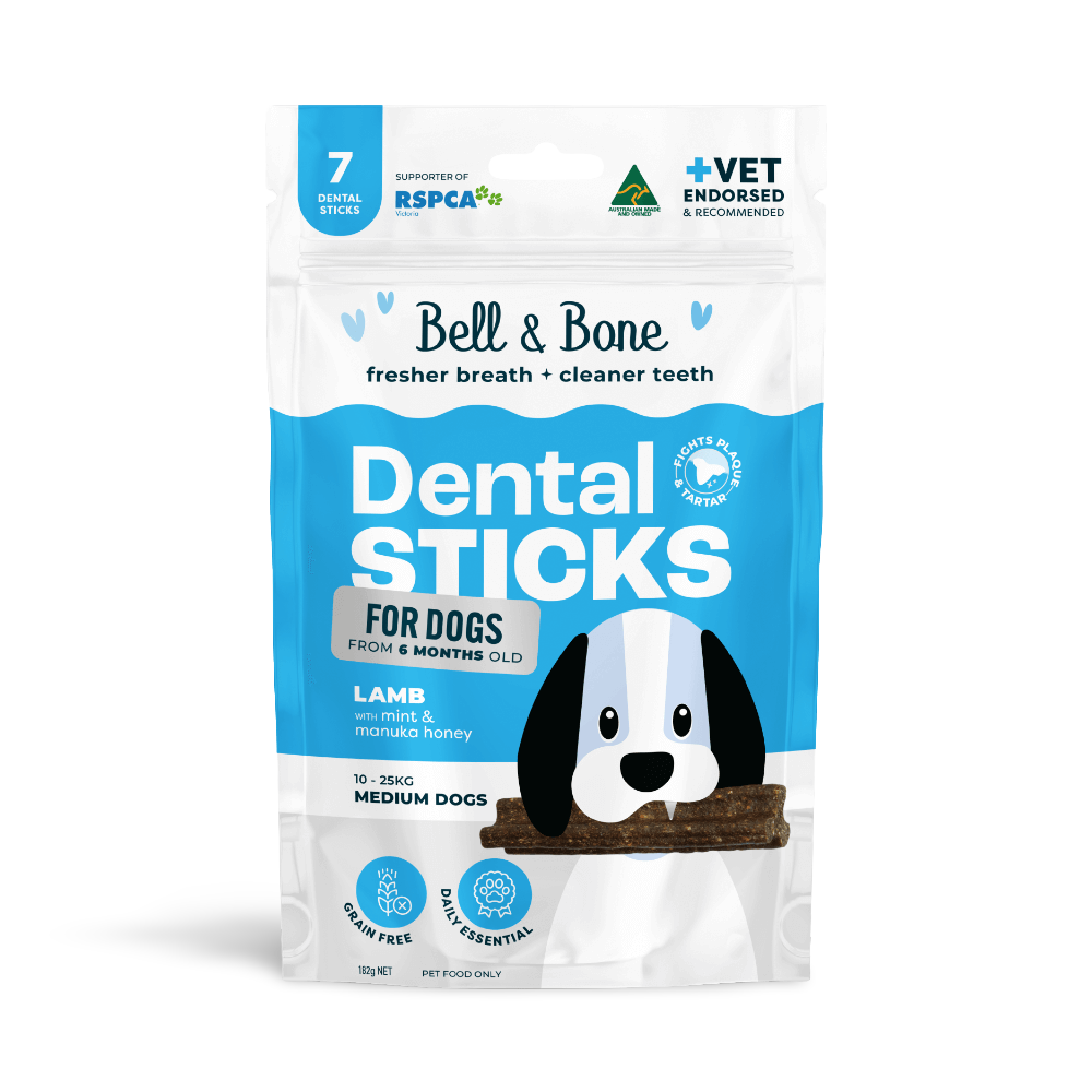 Lamb Mint Manuka Honey Dental Dog Treats Medium