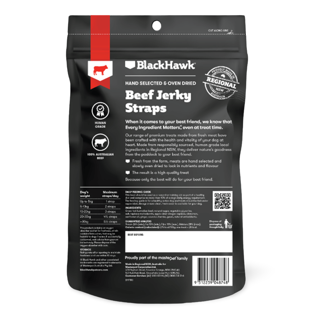 Beef Straps Dog Treats