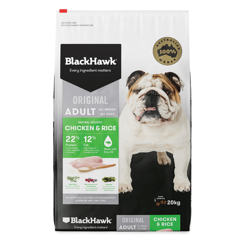 Chicken & Rice Adult Dry Dog Food