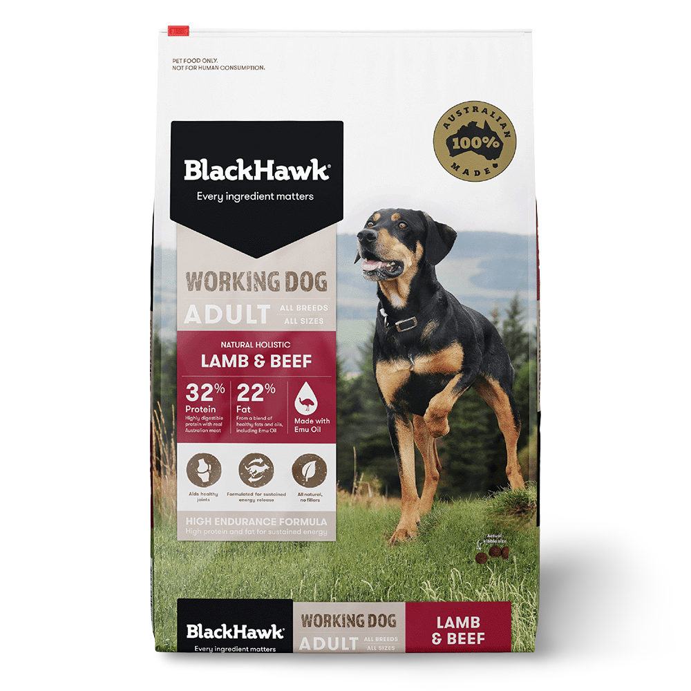 Working Dog Beef Lamb Adult Dry Dog Food