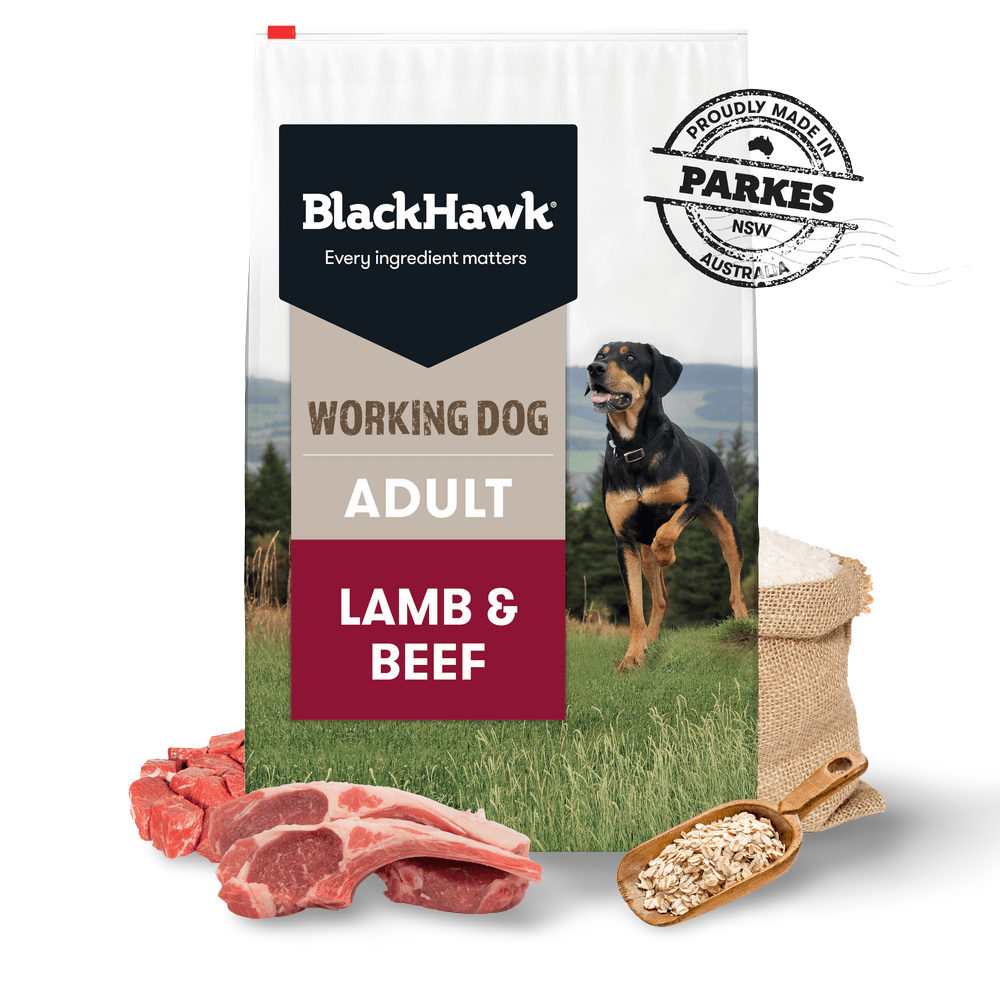 Working Dog Beef Lamb Adult Dry Dog Food