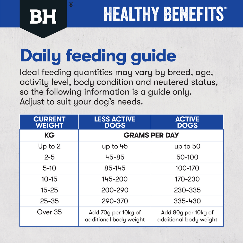 Healthy Benefits Dental Adult Dry Dog Food