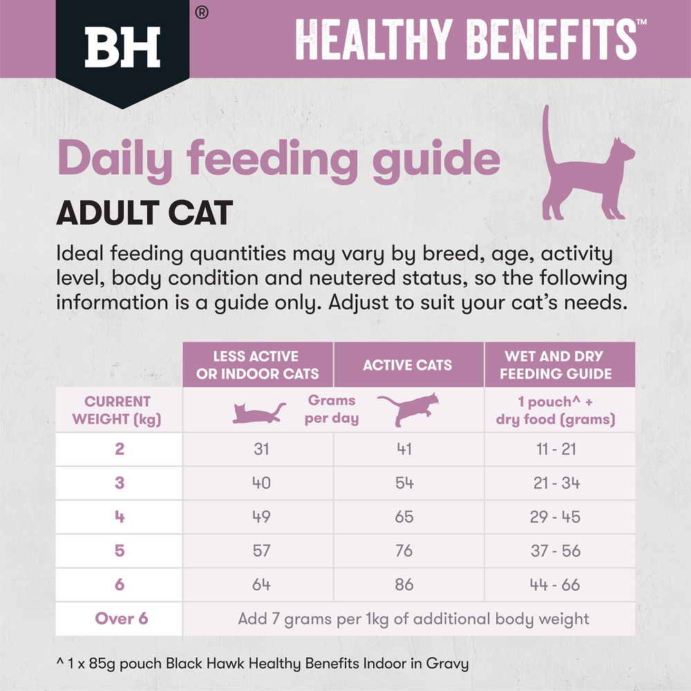 Healthy Benefits Dry Cat Food Adult Hairball Chicken