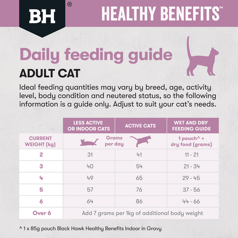 Healthy Benefits Dry Cat Food Adult Hairball Chicken