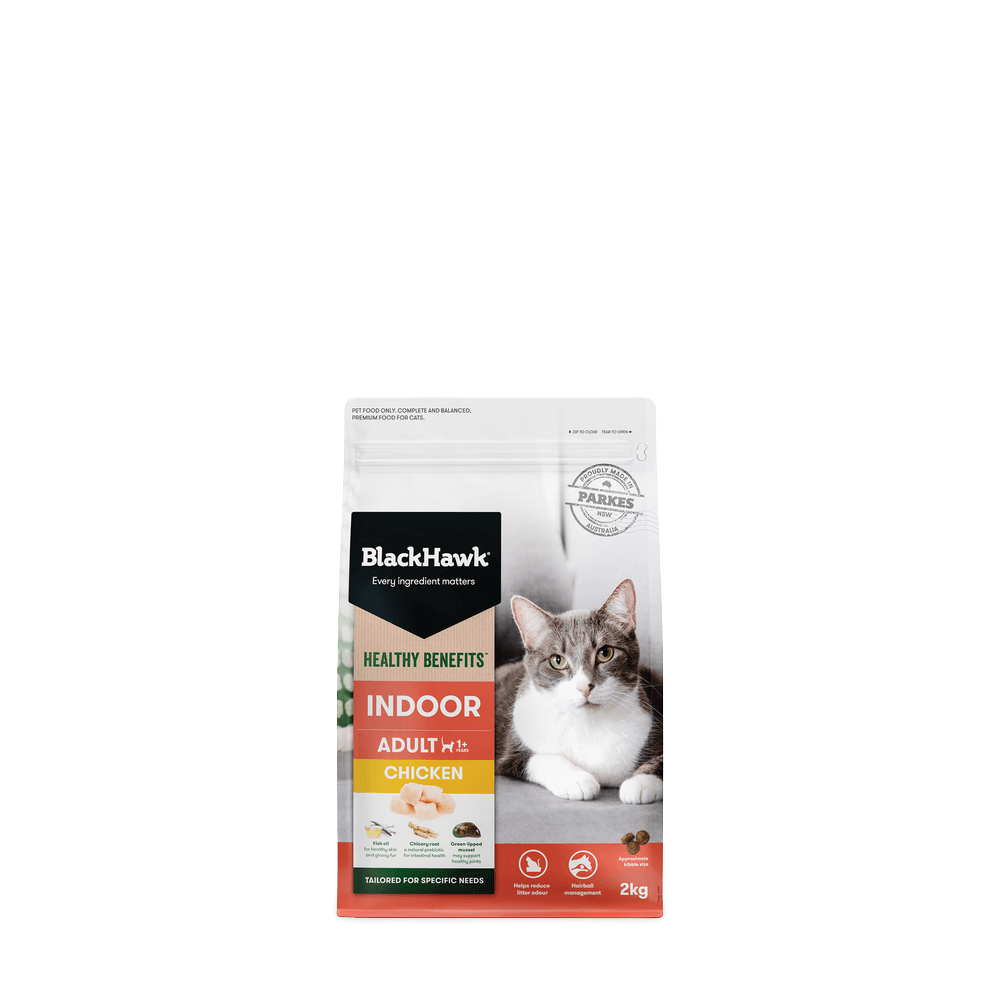 Healthy Benefits Dry Cat Food Adult Indoor Chicken