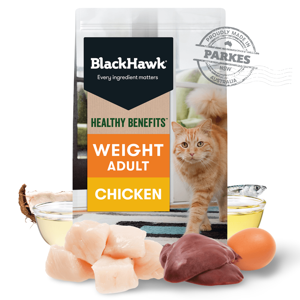 Healthy Benefits Dry Cat Food Adult Weight Chicken