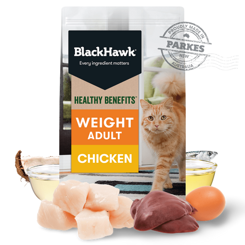 Healthy Benefits Dry Cat Food Adult Weight Chicken