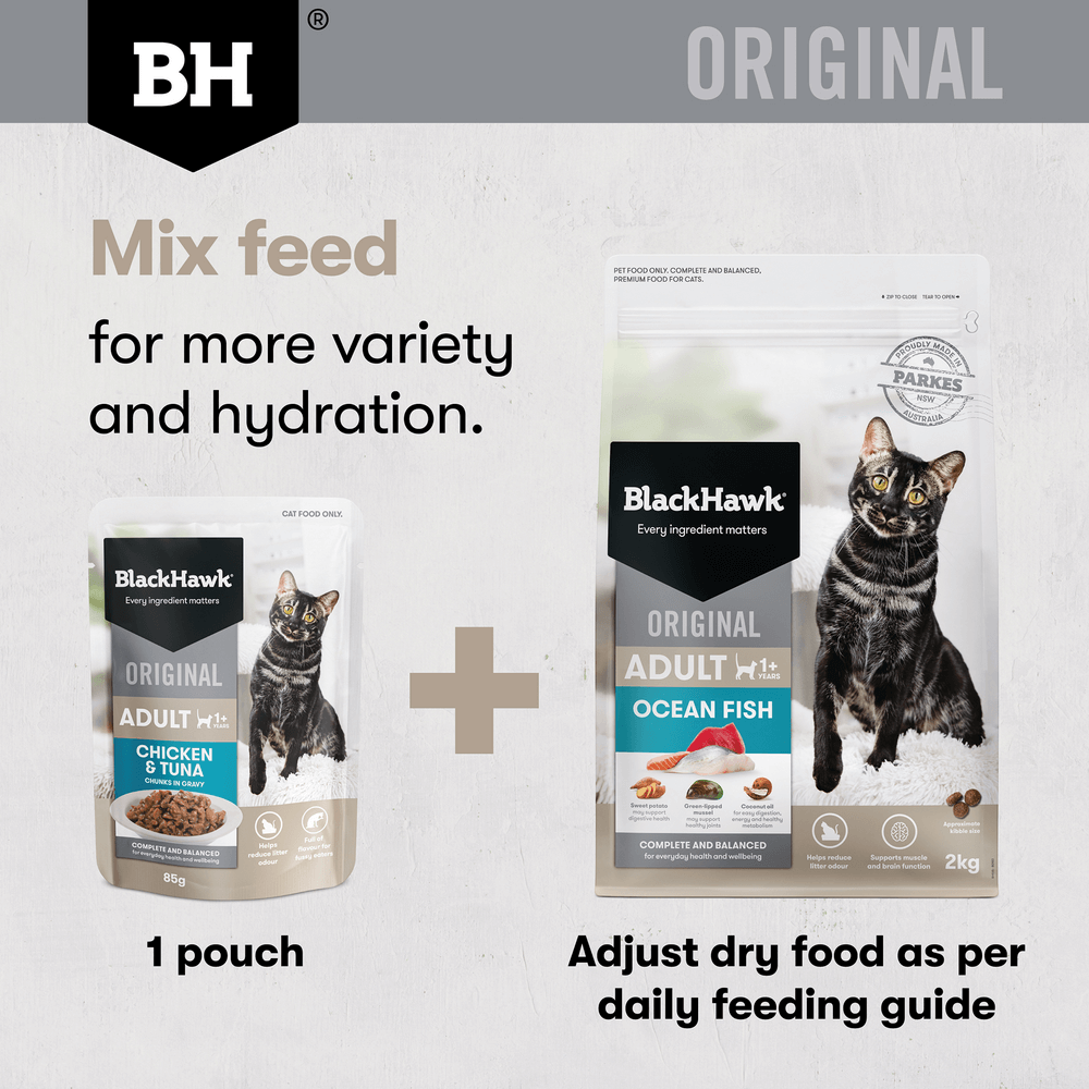 Wet Cat Food Adult Chicken And Tuna In Gravy Pouches