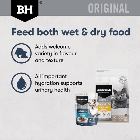 Wet Cat Food Mature Chicken And Tuna In Gravy Pouches