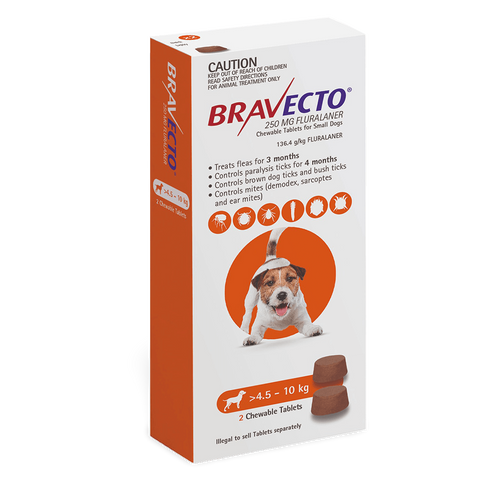 Chews Flea & Tick For Small Dogs Orange