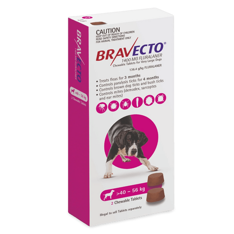 Flea & Tick Chews For Very Large Dog Purple