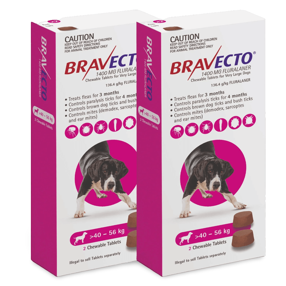 Flea & Tick Chews For Very Large Dog Purple