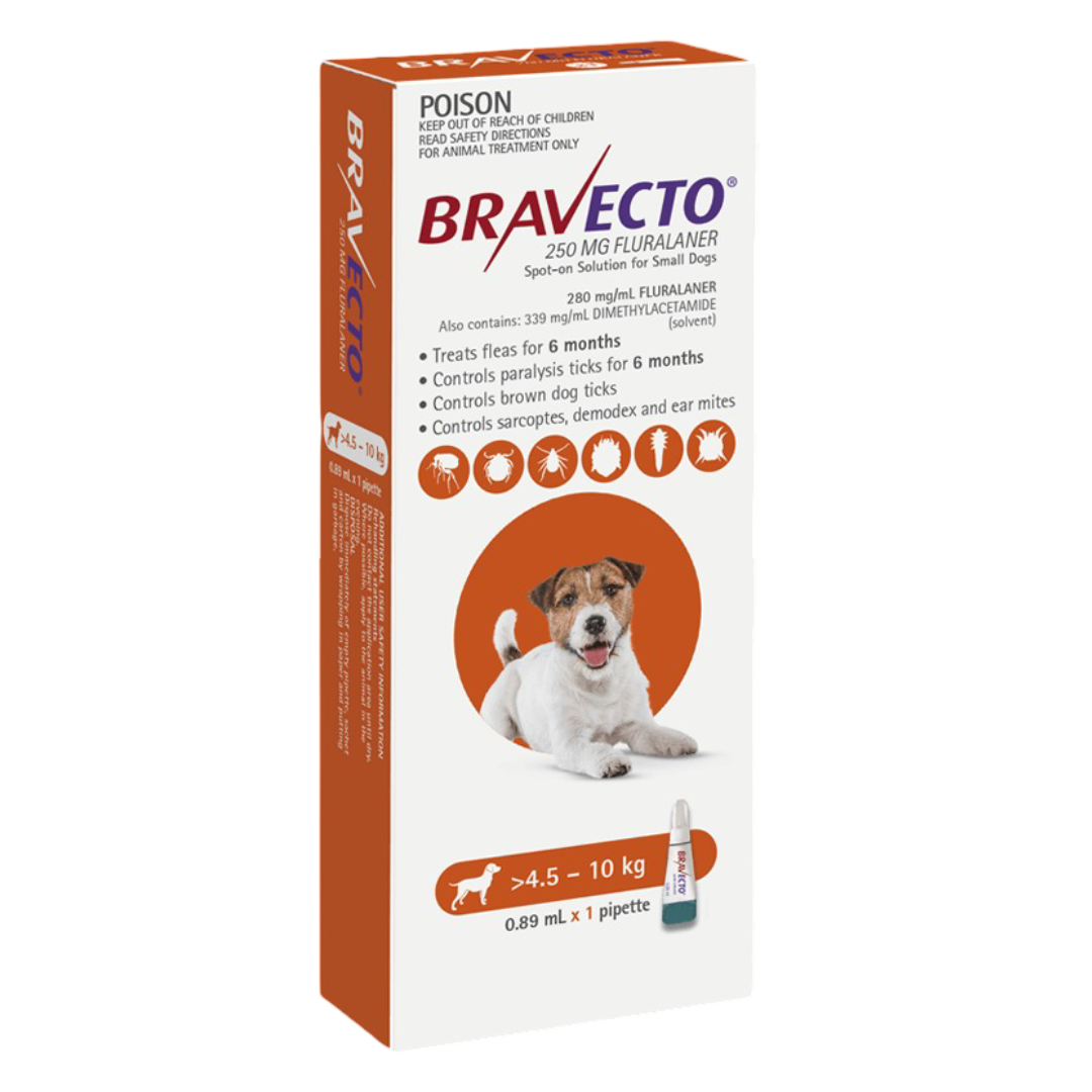 Flea & Tick Spot-On For Dogs Orange