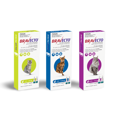 Flea & Tick Spot On For Cats Blue