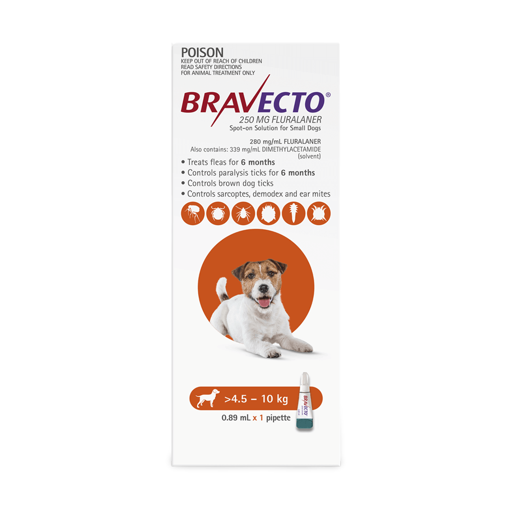 Flea & Tick Spot-On For Dogs Orange