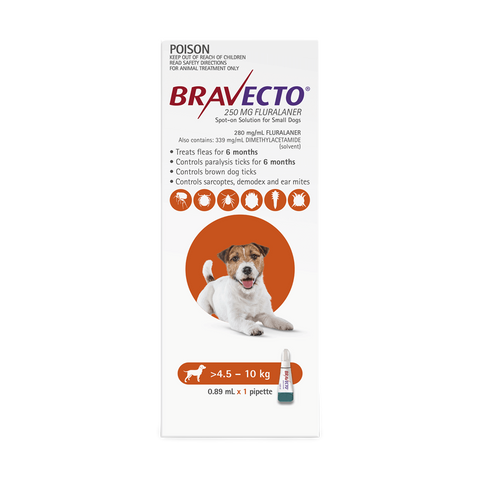 Flea & Tick Spot-On For Dogs Orange