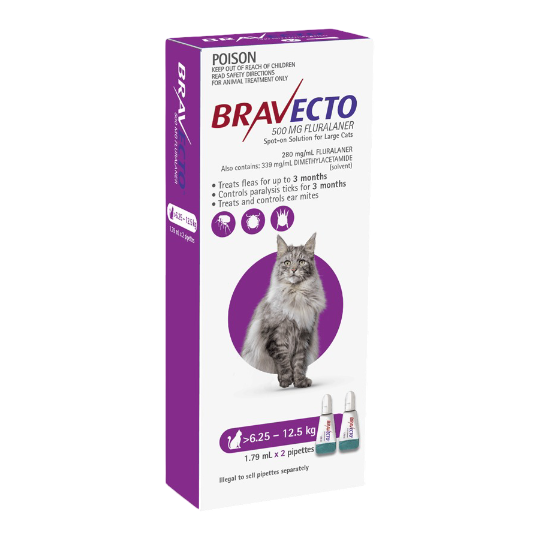 Flea & Tick Spot On For Cats Purple