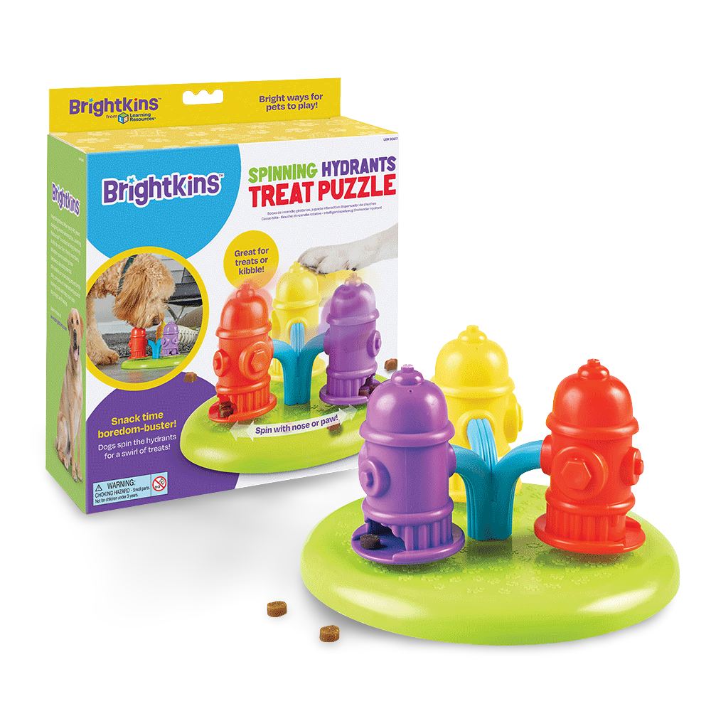 Spinning Hydrants Treat Puzzle