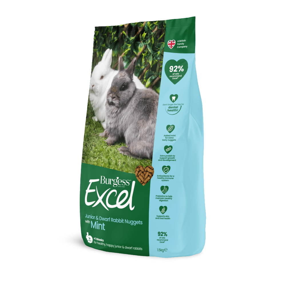 Excel Junior And Dwarf Rabbits Nuggets With Mint