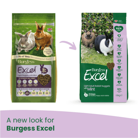 Excel Light Nuggets For Overweight Rabbits
