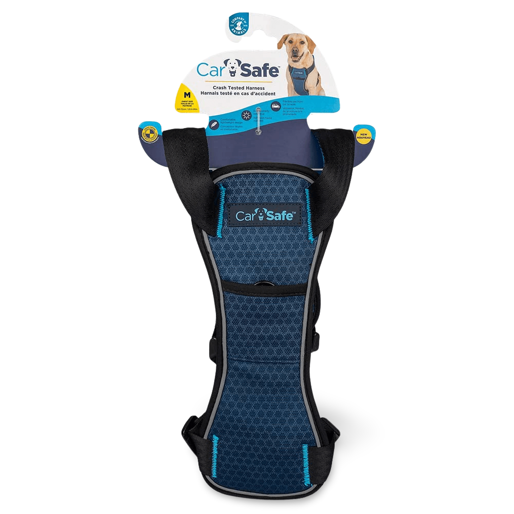Crash Tested Seatbelt Dog Harness Blue