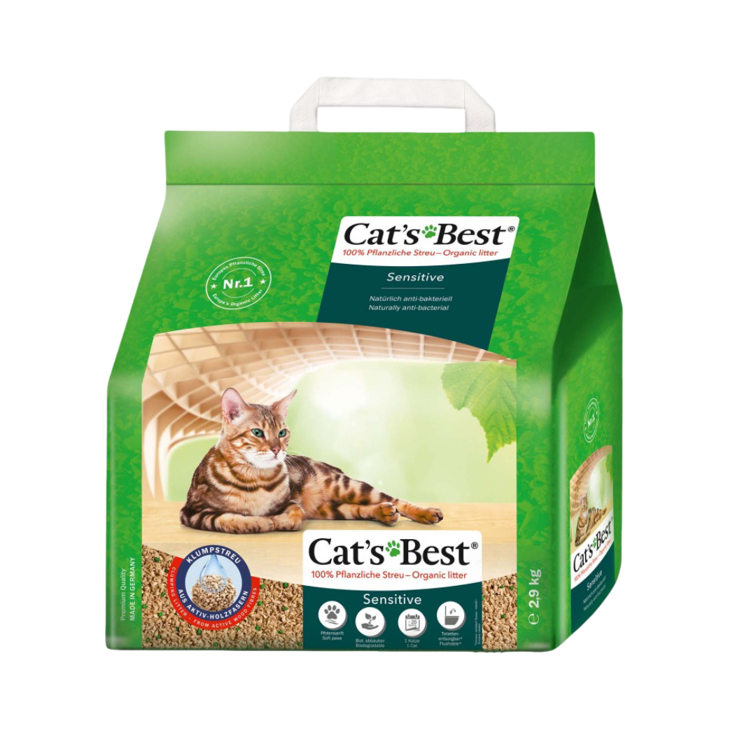 Sensitive Organic Clumping Cat Litter