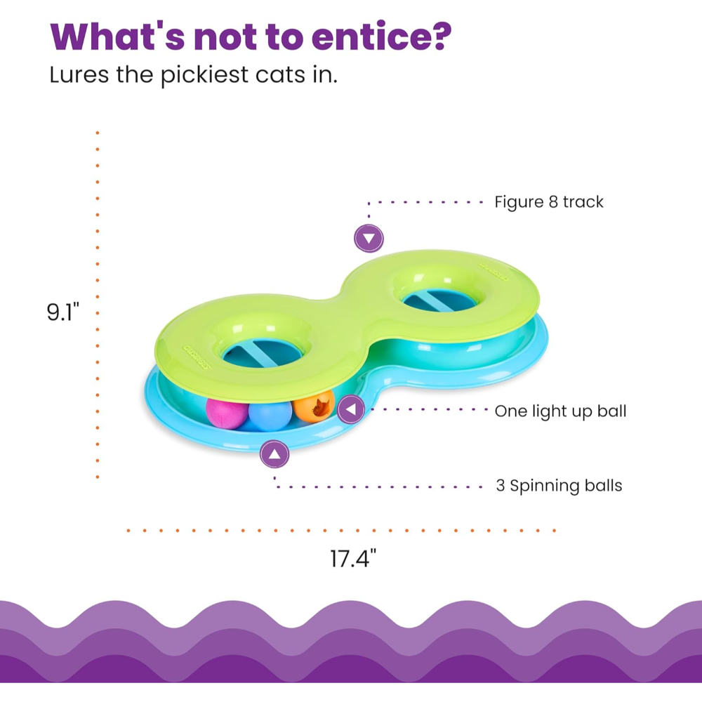 Catstages Infinity Ball Track Interactive Cat Toy