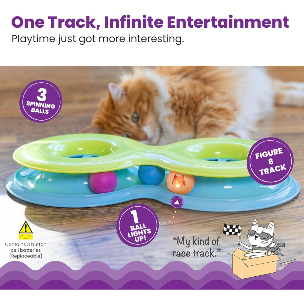 Catstages Infinity Ball Track Interactive Cat Toy