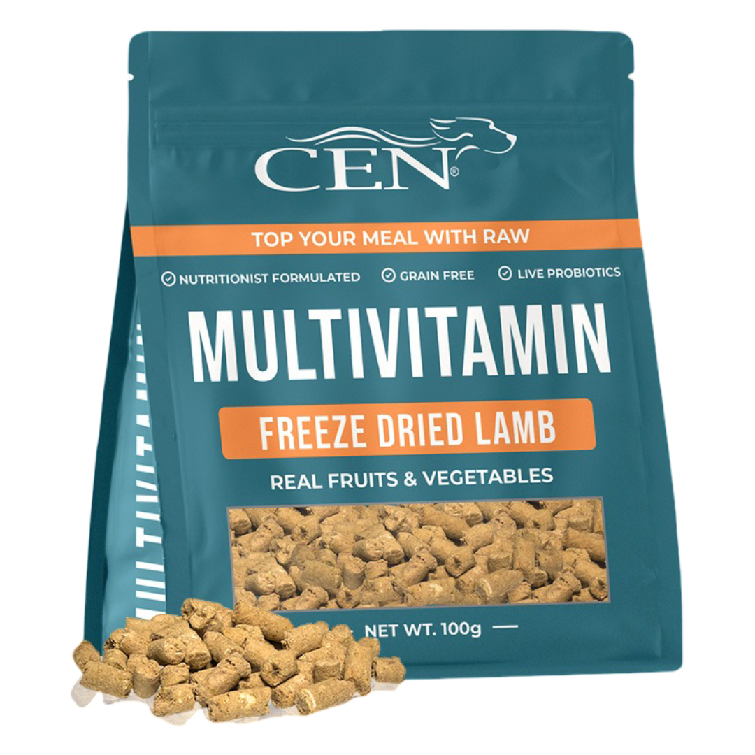 Multivitamin Freeze Dried Lamb Meal Topper for Dogs