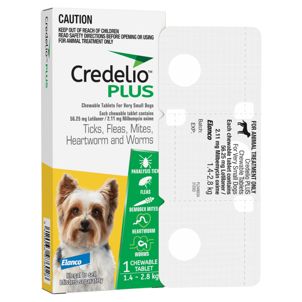 Yellow All-in-One Chews for Extra Small Dogs