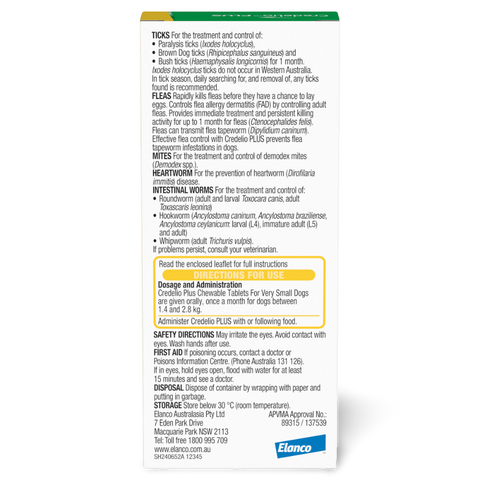 Yellow All-in-One Chews for Extra Small Dogs