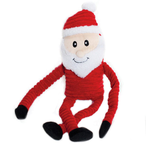 Zippy Paws Holiday Crinkle Santa