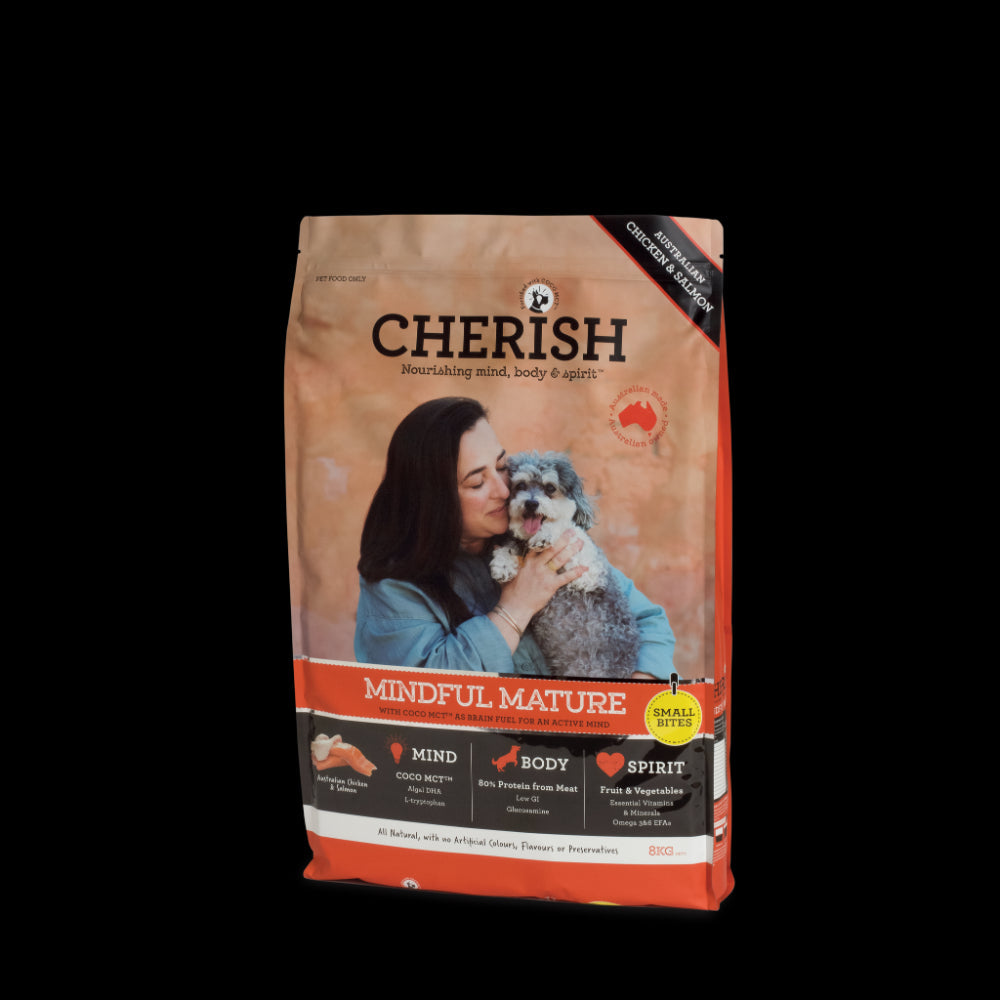 Cherish Mindful Mature Dog Food - 8kg | petsome Pet Supplies