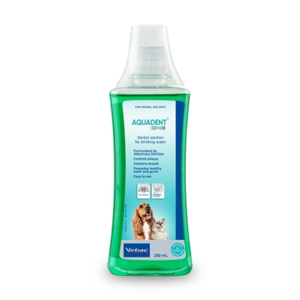 Virbac Aquadent Fr3sh Water Additive for Dogs and Cats - 250ml | petsome Pet Supplies
