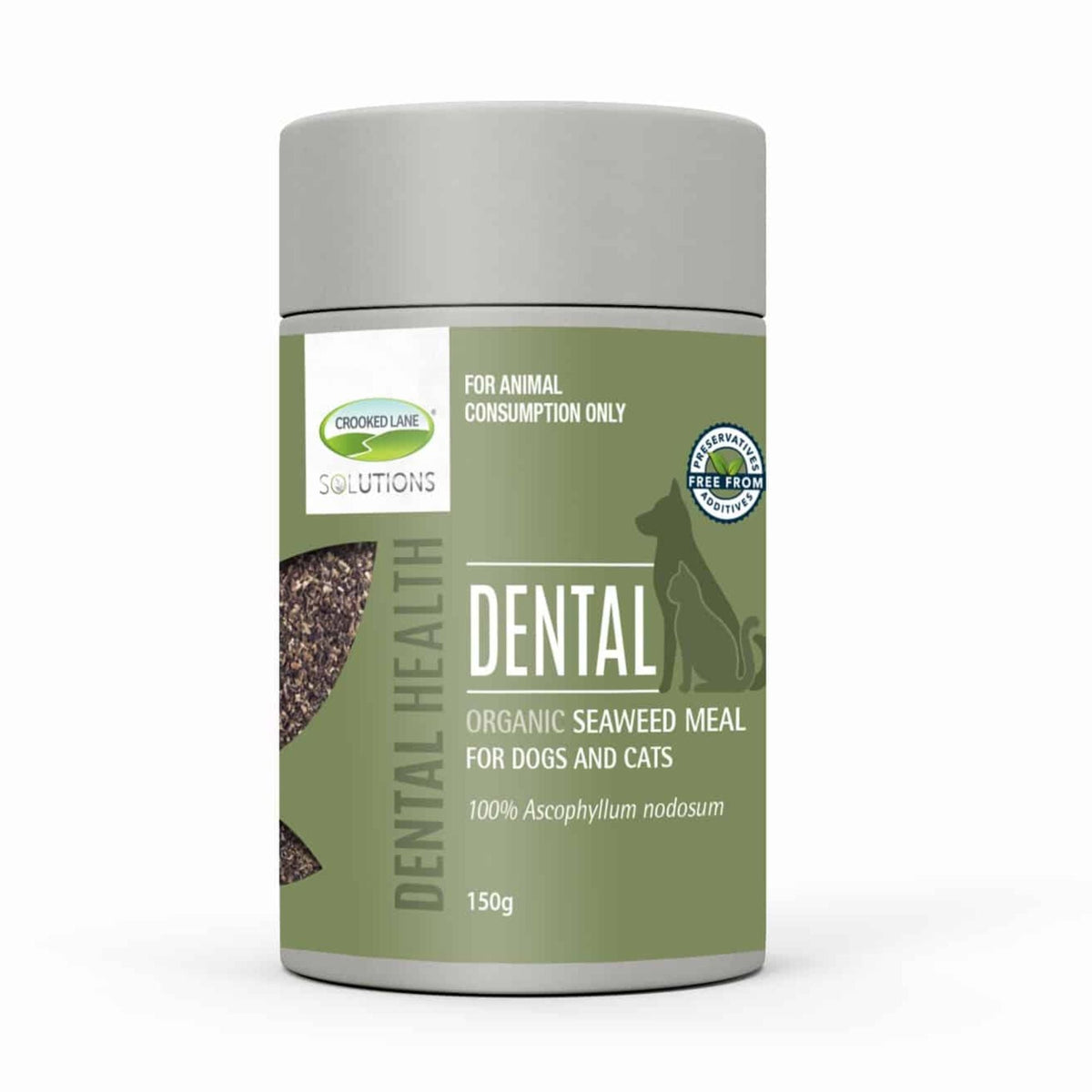 Crooked Lane DENTAL Organic Seaweed Meal for Dogs & Cats 150g