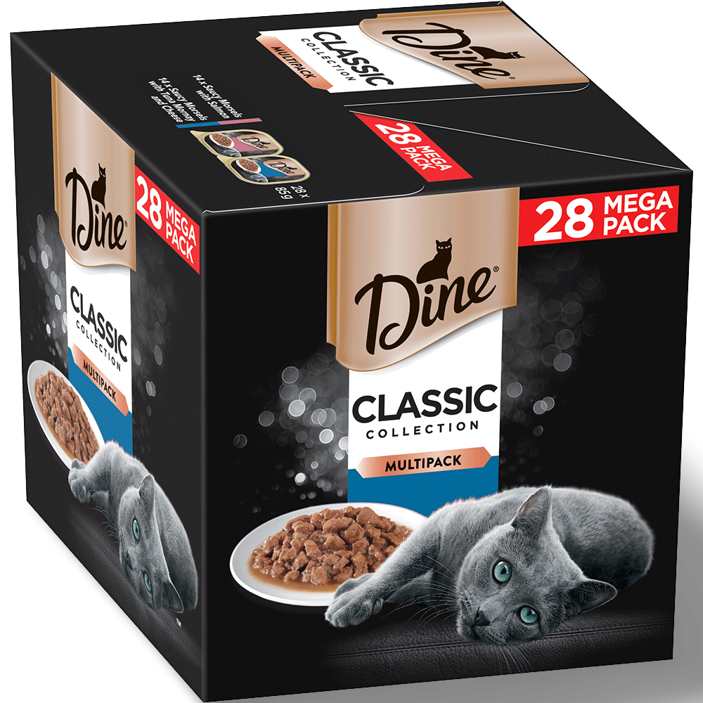 Classic Collection Saucy Morsels Fish Selection Wet Cat Food Tray