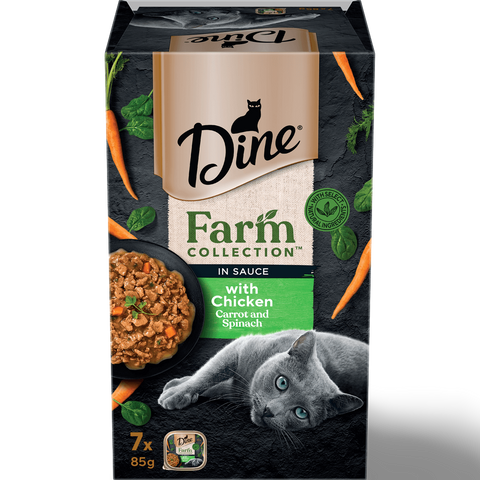 Farm Collection Chicken Carrot Wet Cat Food Trays
