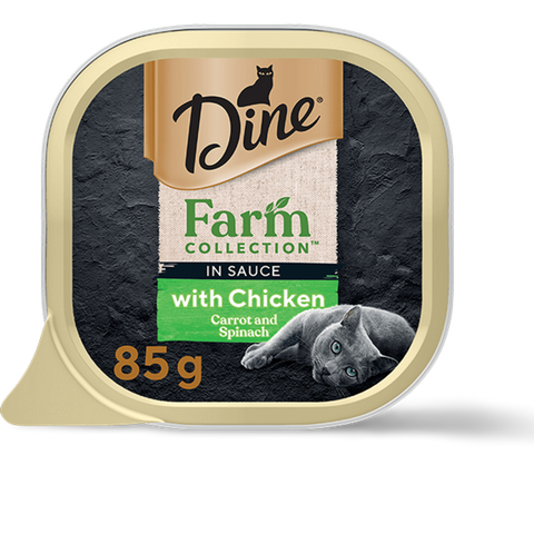 Farm Collection Chicken Carrot Wet Cat Food Trays