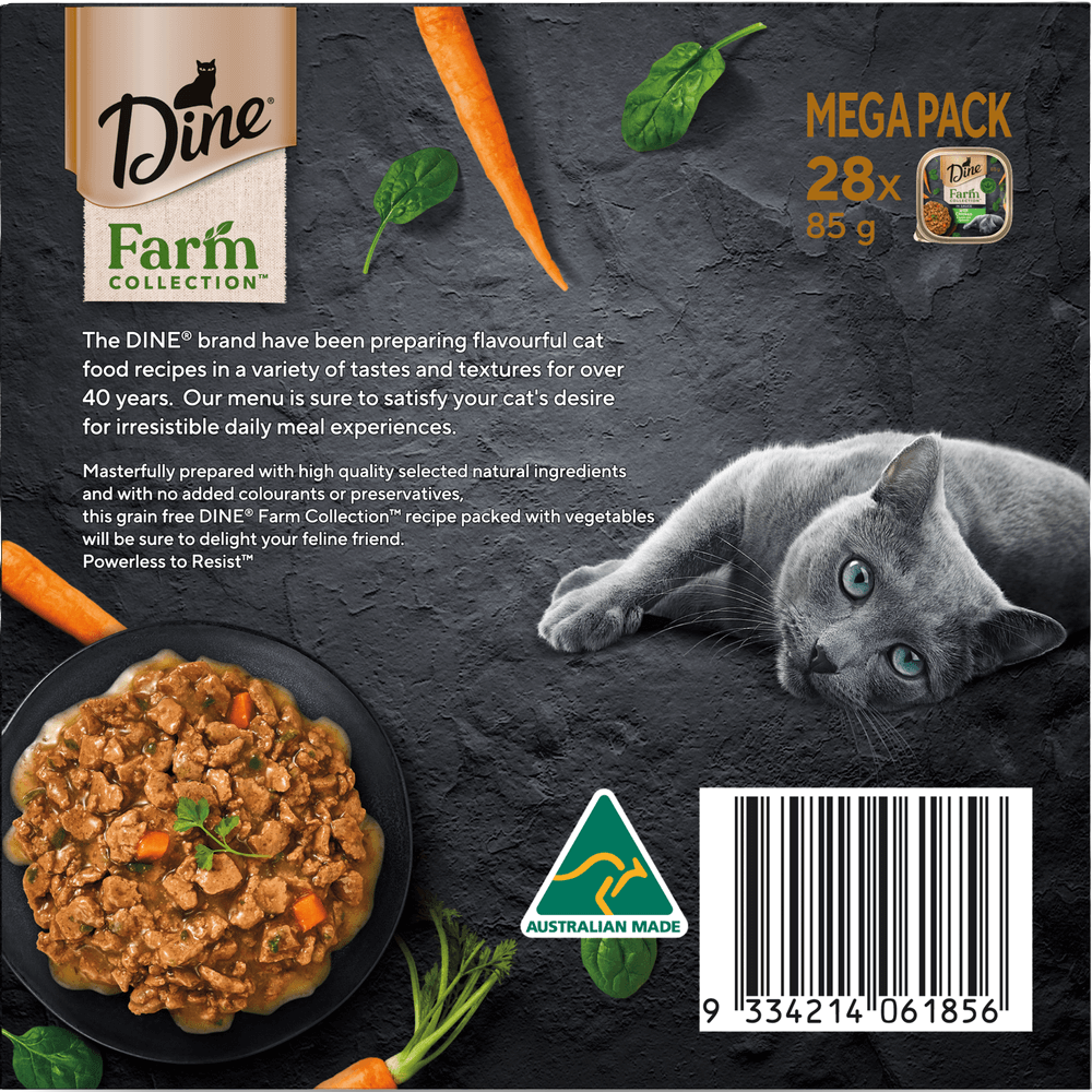 Farm Collection Chicken Carrot Wet Cat Food Trays