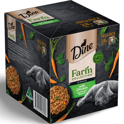 Farm Collection Chicken Carrot Wet Cat Food Trays