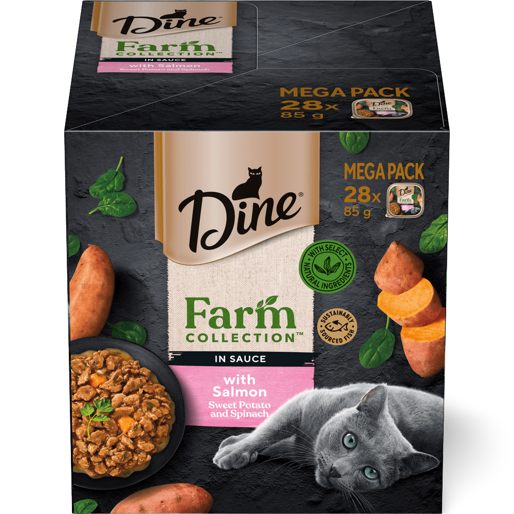 Farm Collection Salmon Sweet Potato Wet Cat Food Trays