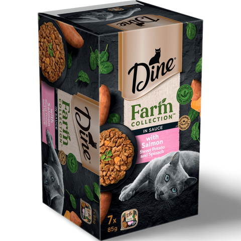 Farm Collection Salmon Sweet Potato Wet Cat Food Trays