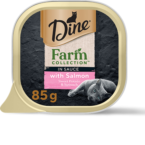 Farm Collection Salmon Sweet Potato Wet Cat Food Trays