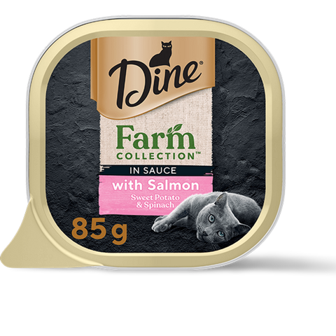 Farm Collection Salmon Sweet Potato Wet Cat Food Trays