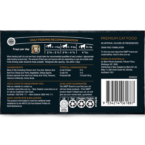 Farm Collection Salmon Sweet Potato Wet Cat Food Trays