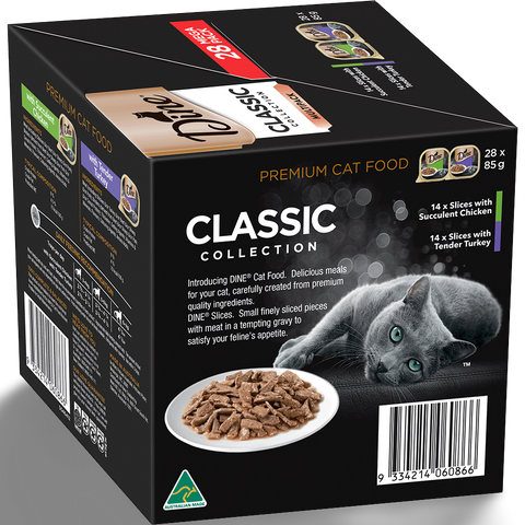 Multipack Slices With Chicken And Turkey Wet Cat Food Tray