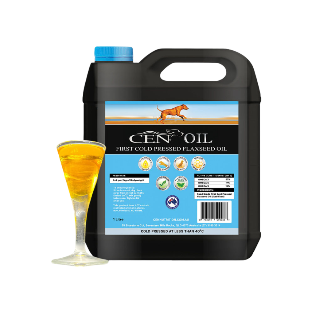 First Cold Pressed Flaxseed Oil for Dogs